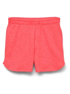 VERO MODA Girls Pink Mid Rise Jersey Sweat Shorts