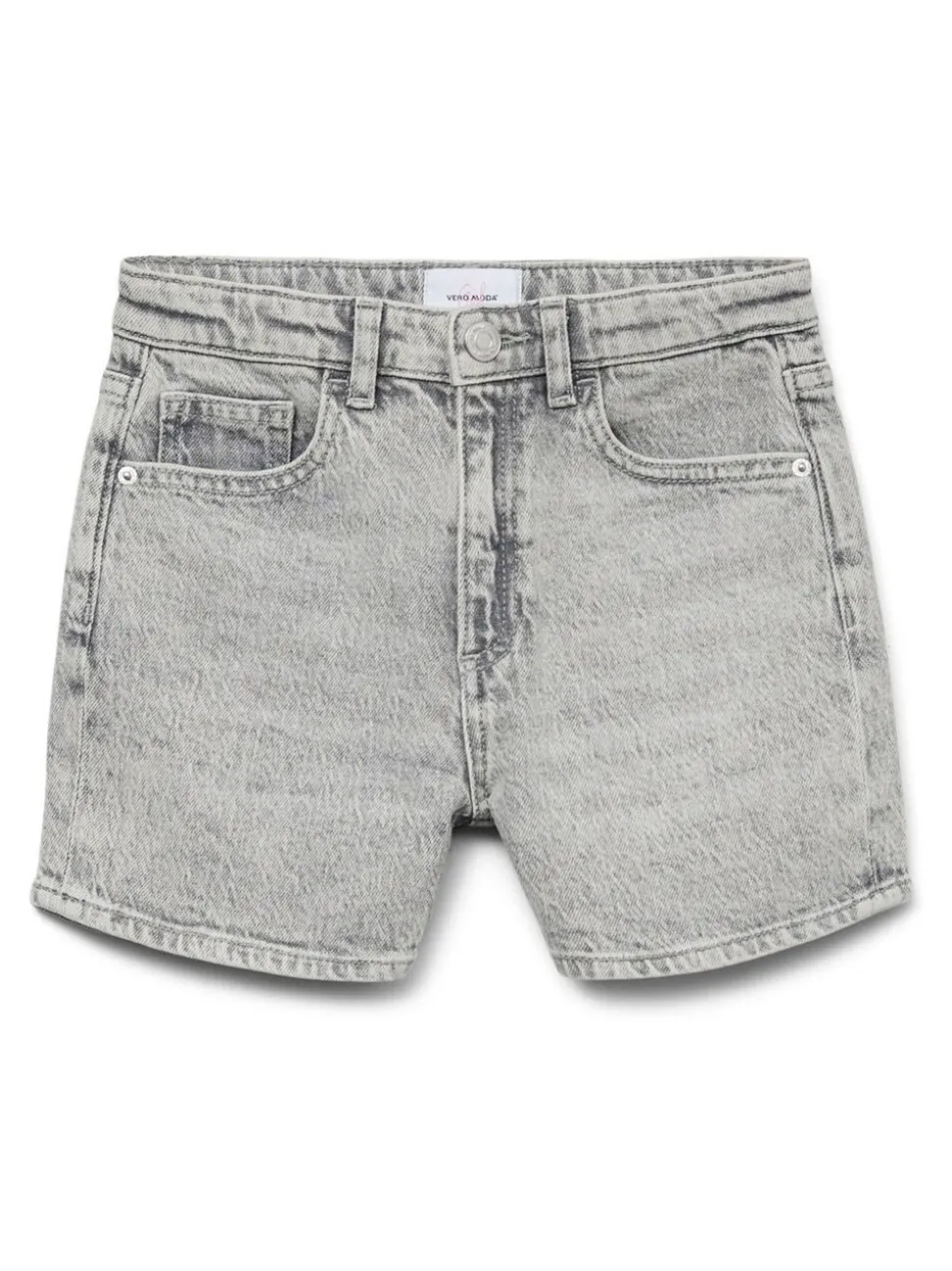 VERO MODA Grey Denim Shorts