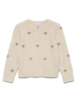 VERO MODA Natural Round Neck Soft Touch Cosy Knitted Jumper