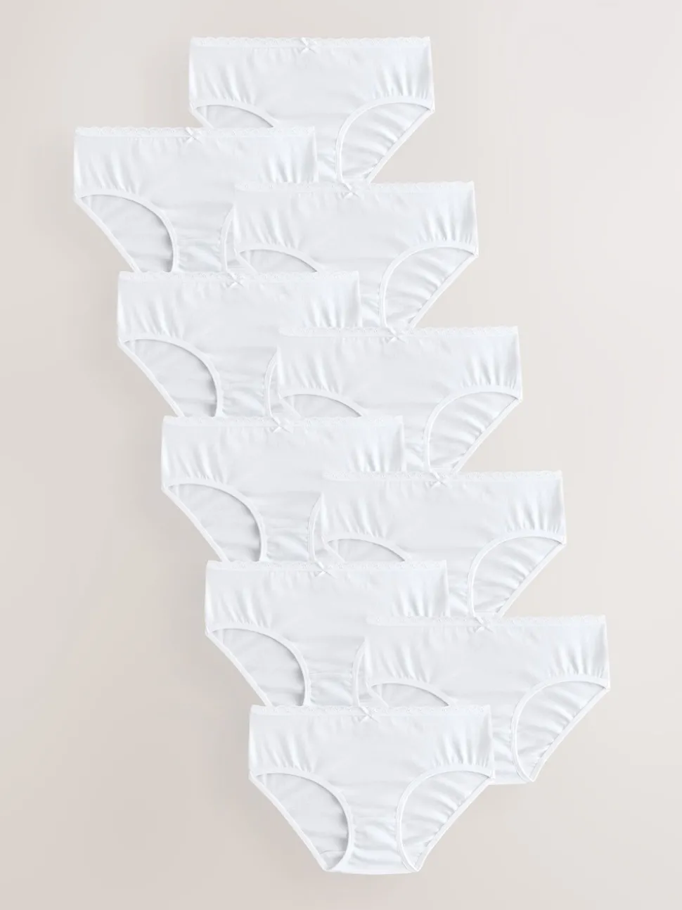 White Briefs 10 Pack (1.5-16yrs)