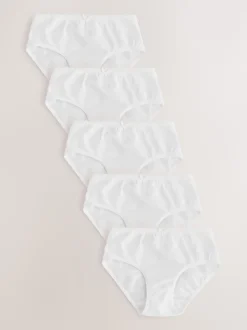 White Briefs 5 Pack (1.5-16yrs)