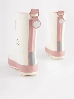 White Bunny Wellies