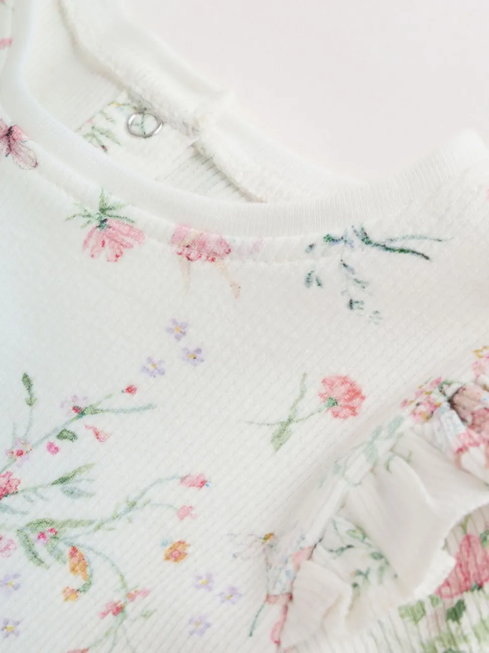 White Fairy Long Sleeve Frill Top And Leggings Baby 2 Piece Set (0mths-2yrs)