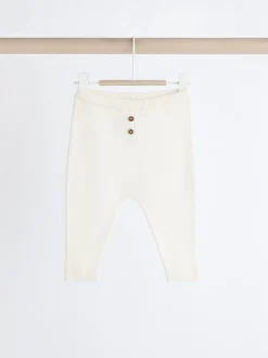 White Knitted Jumper And Trouser Baby Set (0mths-2yrs)