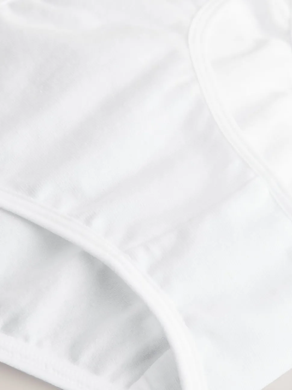 White Bikini Briefs 5 Pack (5-16yrs)