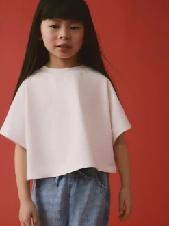 White Boxy T-Shirt (3-16yrs)