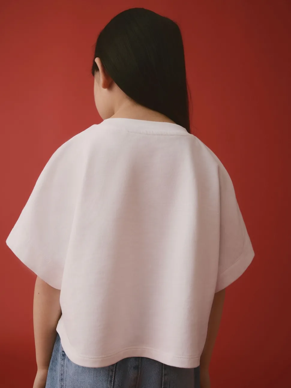 White Boxy T-Shirt (3-16yrs)