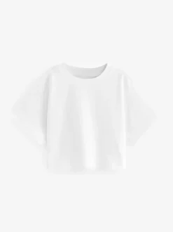 White Boxy T-Shirt (3-16yrs)