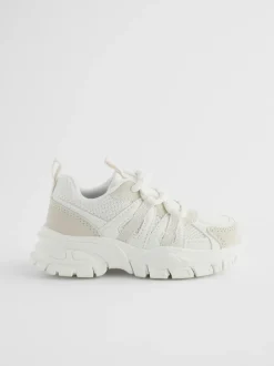 White Chunky Trainers