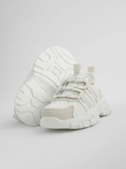 White Chunky Trainers