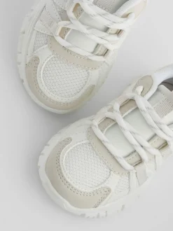 White Chunky Trainers