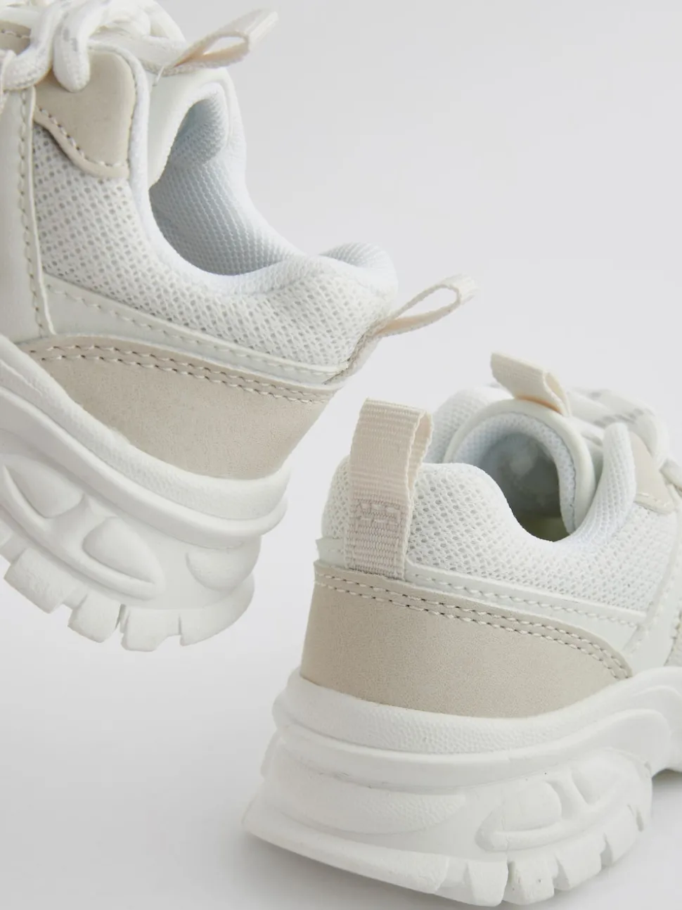 White Chunky Trainers
