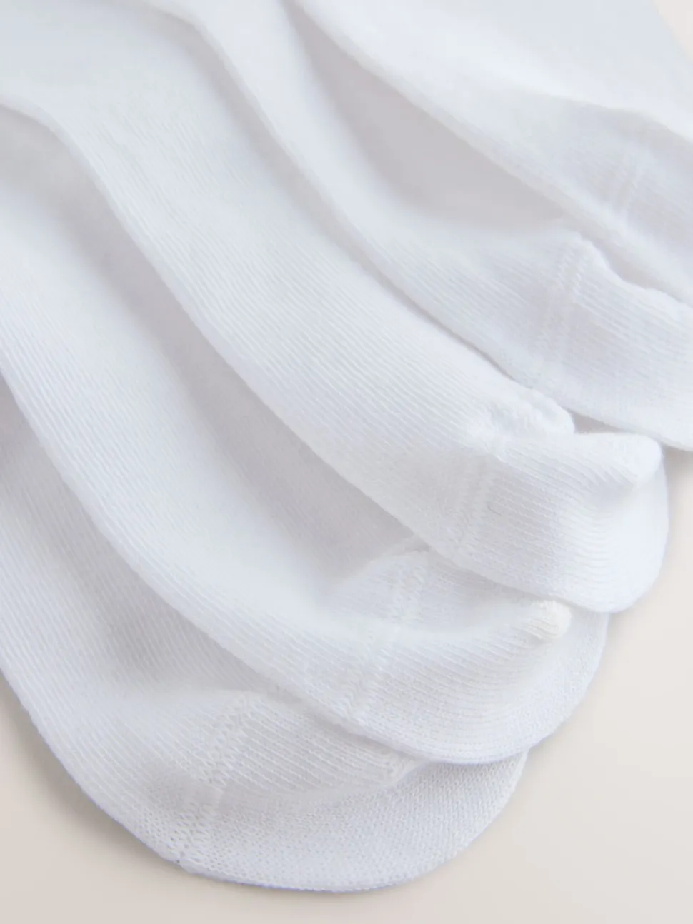White Cotton Rich Diamante Ankle Socks 5 Pack