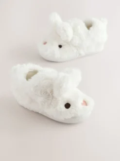 White Cupsole Slippers