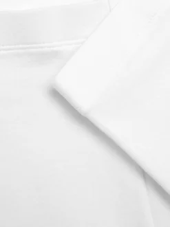 White Cycle Shorts (3-16yrs)