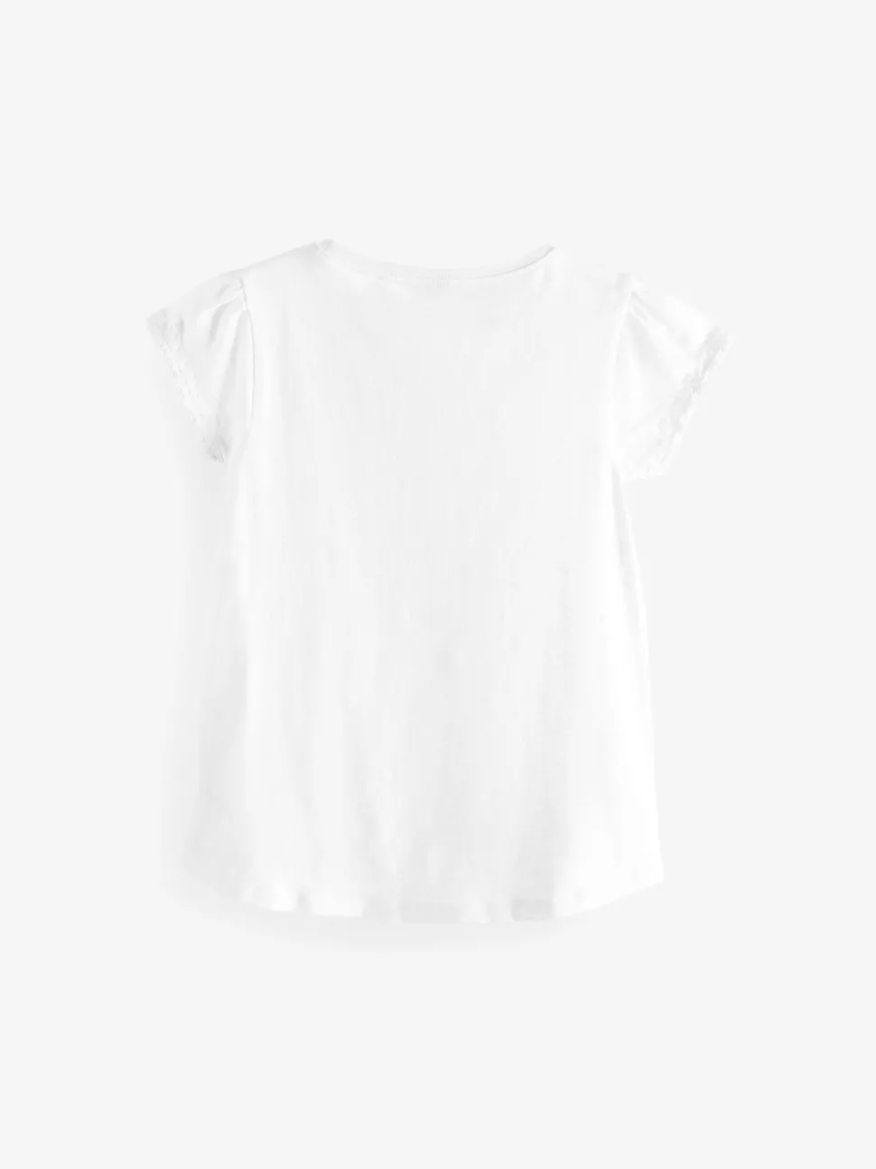 White Daisy Pocket T-Shirt (1.5-16yrs)