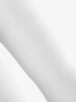 White 40 Denier Spot Tights