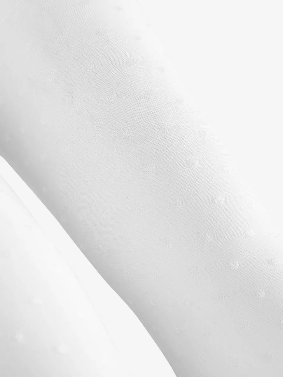 White 40 Denier Spot Tights