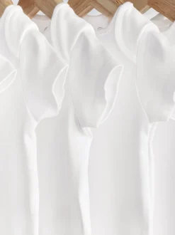 White Essential 7 Pack Short Sleeve Bodysuits