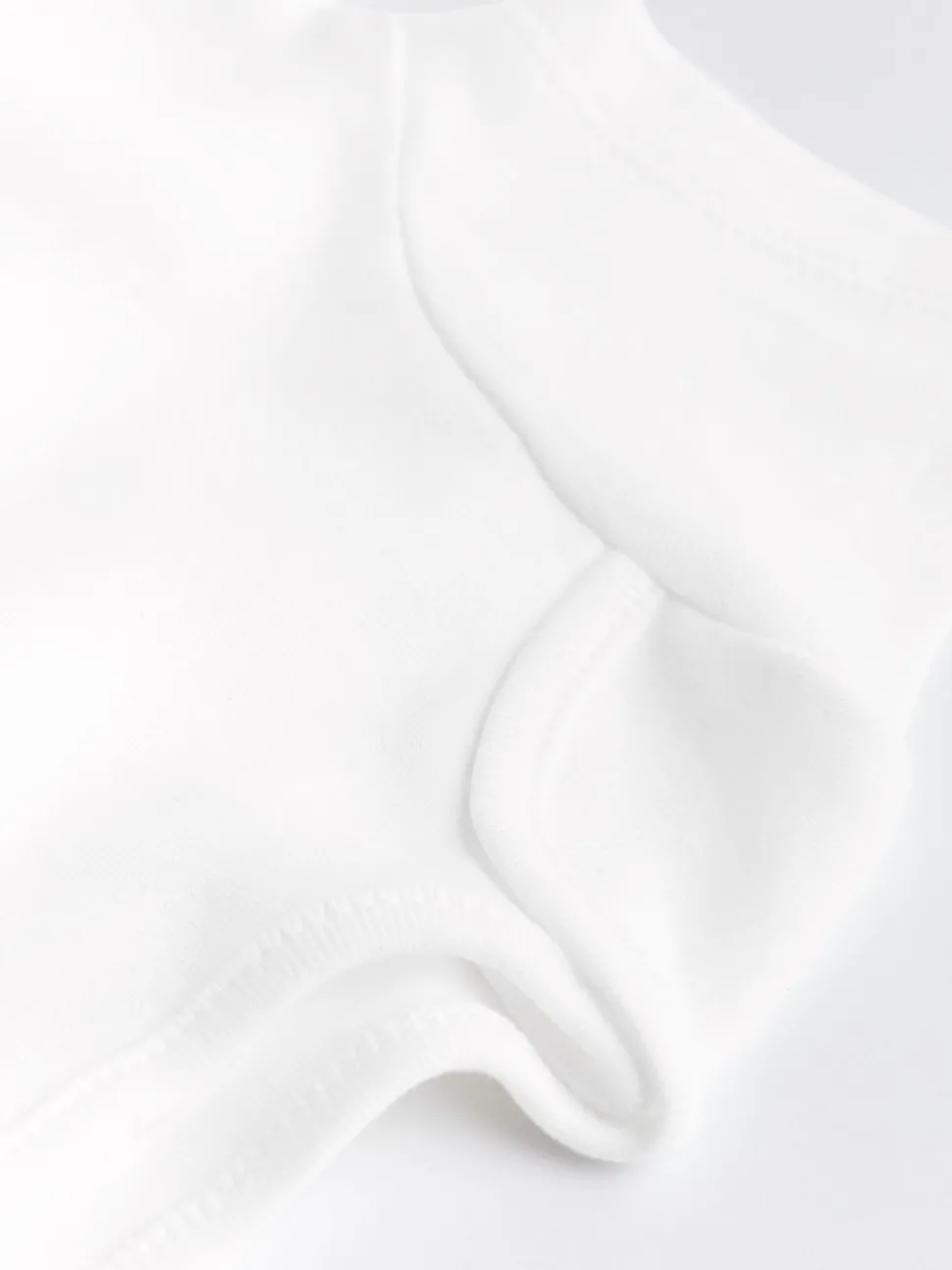 White Essential 7 Pack Short Sleeve Bodysuits