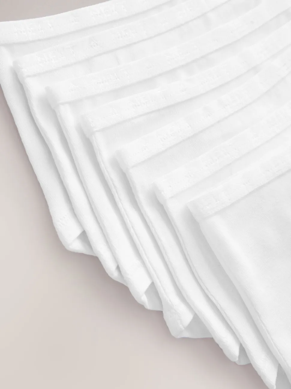 White Hipsters 7 Pack (2-16yrs)