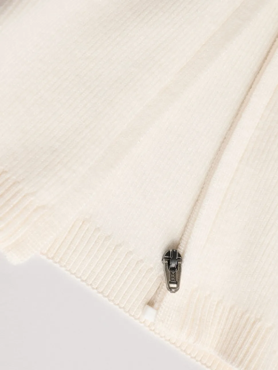 White Knitted Baby Cardigan