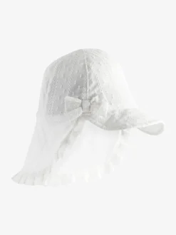 White Legionnaire Baby Hat (0mths-2yrs)
