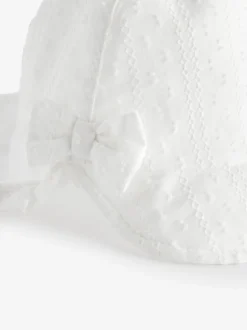 White Legionnaire Baby Hat (0mths-2yrs)