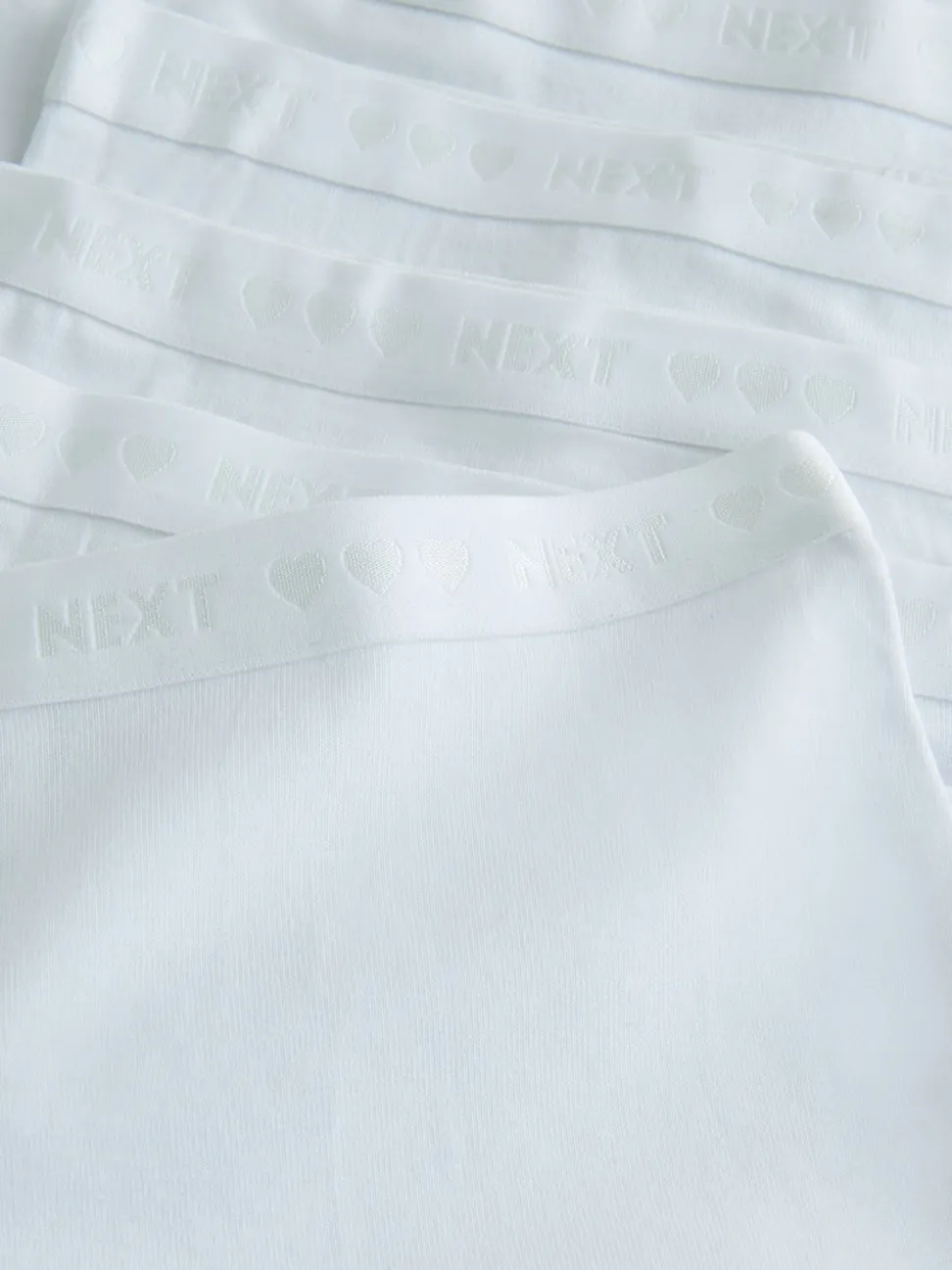 White Long Leg Short Briefs 10 Pack (2-16yrs)