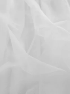 White Mesh Flower Girl Dress (3-16yrs)