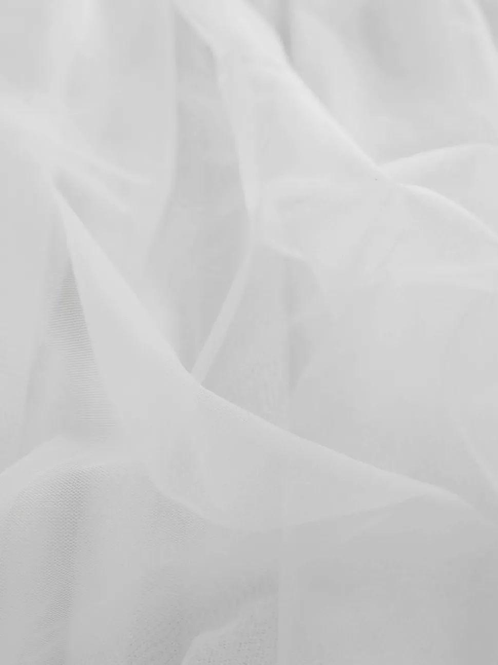 White Mesh Flower Girl Dress (3-16yrs)