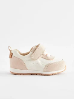 White Neutral Standard Fit (F) First Walker Trainers