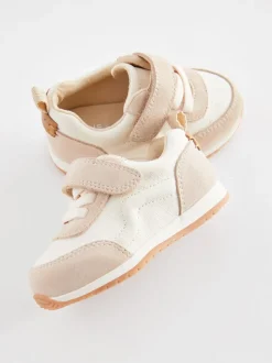 White Neutral Standard Fit (F) First Walker Trainers
