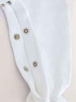 White Occasion Baby Sleepsuit (0mths-2yrs)