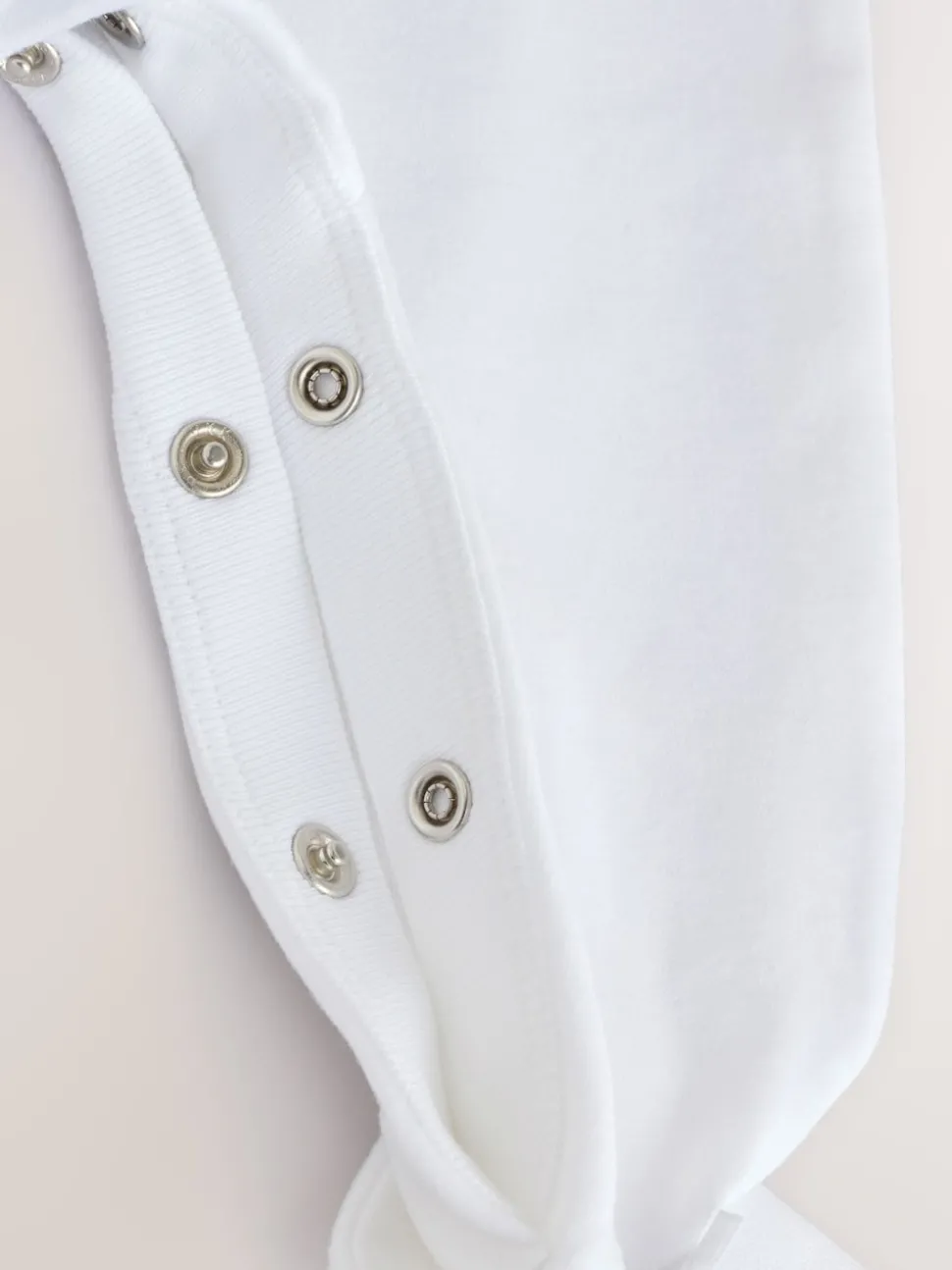 White Occasion Baby Sleepsuit (0mths-2yrs)