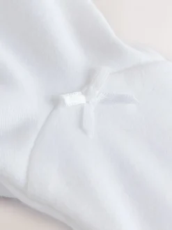 White Occasion Baby Sleepsuit (0mths-2yrs)