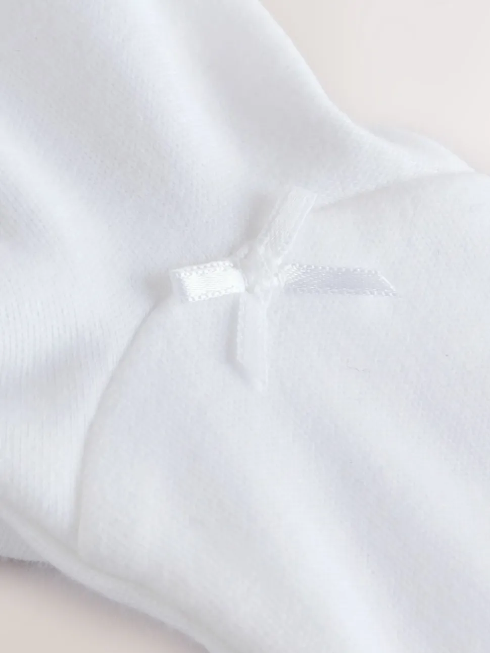 White Occasion Baby Sleepsuit (0mths-2yrs)
