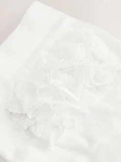 White Occasion Baby Tights 1 Pack (0mths-2yrs)