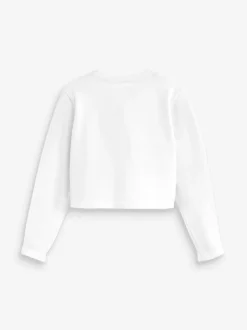 White Occasion Shrug Cardigan (3mths-16yrs)