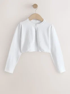 White Occasion Shrug (3mths-16yrs)