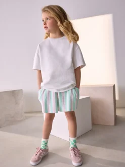 White Oversized Heavyweight 100% Cotton T-Shirt (3-16yrs)