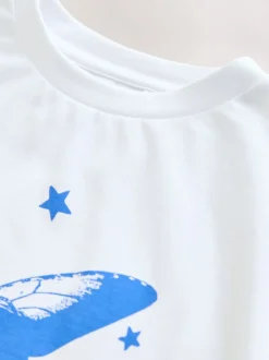 White Oversized Olivia Rodrigo T-Shirt (3-16yrs)