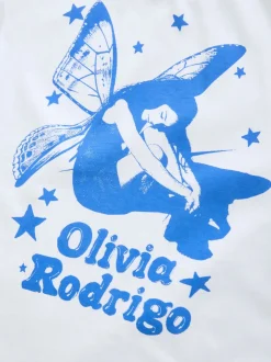 White Oversized Olivia Rodrigo T-Shirt (3-16yrs)