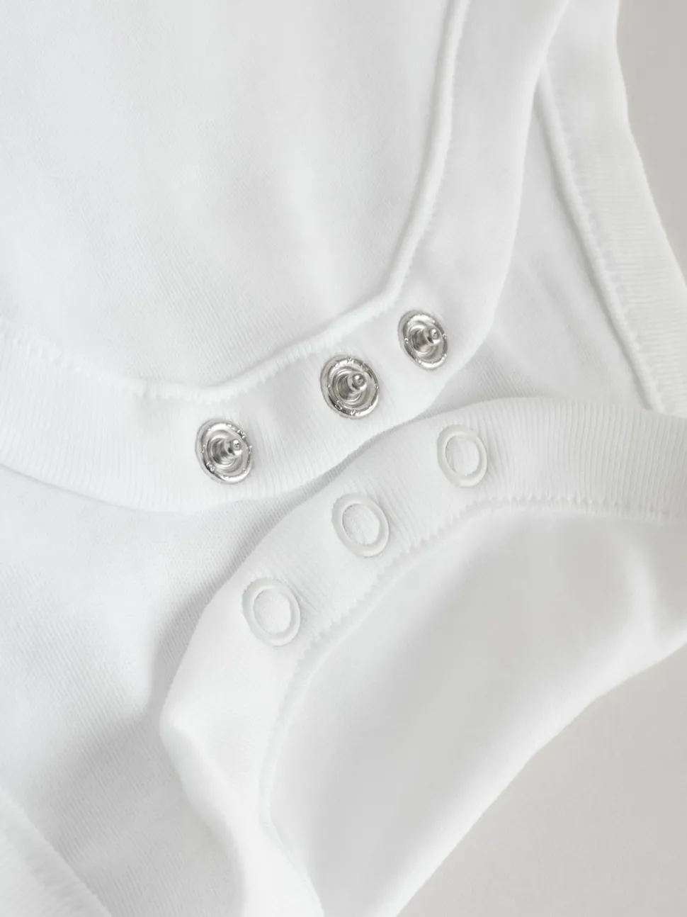 White 10 Pack Baby Vest Bodysuits