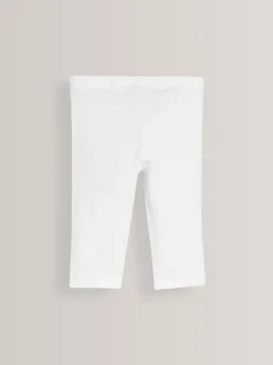 White 3 Pack Cropped Leggings (3-16yrs)