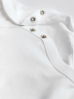 White 10 Pack Essential Baby Long Sleeve Bodysuits
