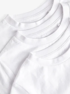 White 3 Pack T-Shirts (3-16yrs)