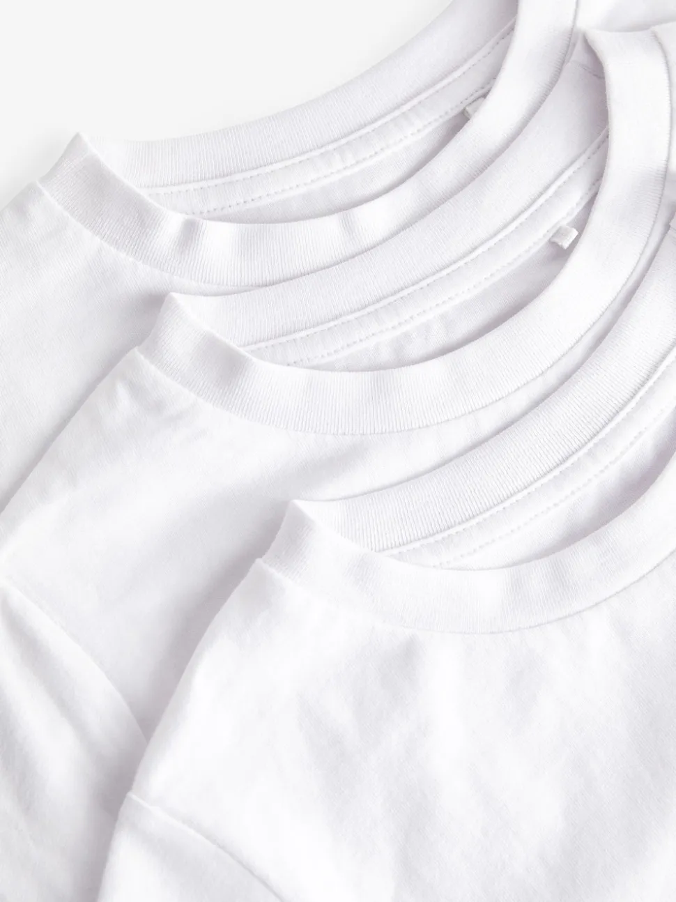 White 3 Pack T-Shirts (3-16yrs)
