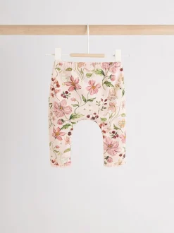 White/Pink/Bunny/Floral Baby Long Sleeve Top and Leggings Set (0mths-2yrs)