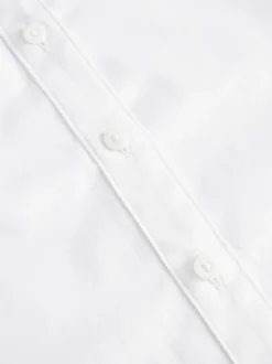 White Premium Cotton Rich Frill Collar School Blouse (3-14yrs)